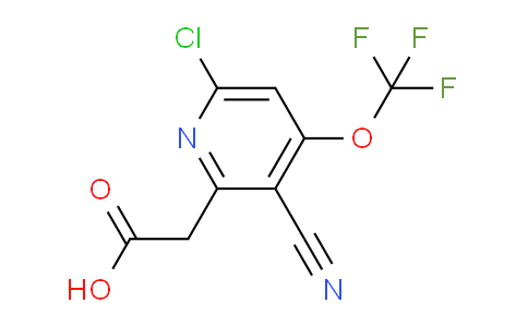 AM183844 | 1804608-63-6 | 6-Chloro-3-cyano-4-(trifluoromethoxy)pyridine-2-acetic acid
