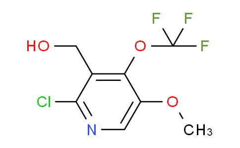 2-Chloro-5-methoxy-4-(trifluoromethoxy)pyridine-3-methanol