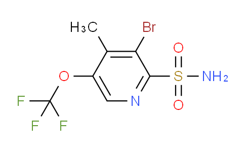 AM183860 | 1806142-08-4 | 3-Bromo-4-methyl-5-(trifluoromethoxy)pyridine-2-sulfonamide