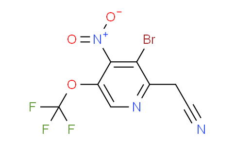 AM183874 | 1804617-28-4 | 3-Bromo-4-nitro-5-(trifluoromethoxy)pyridine-2-acetonitrile