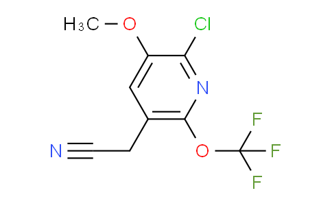AM183875 | 1806127-44-5 | 2-Chloro-3-methoxy-6-(trifluoromethoxy)pyridine-5-acetonitrile