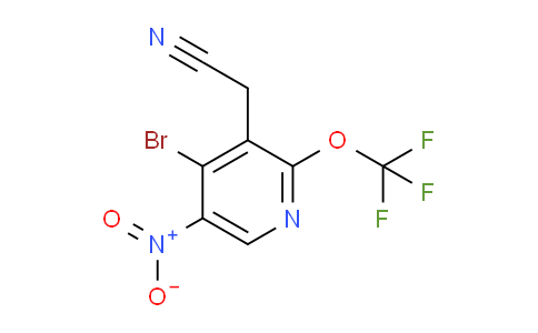 AM183888 | 1806097-08-4 | 4-Bromo-5-nitro-2-(trifluoromethoxy)pyridine-3-acetonitrile