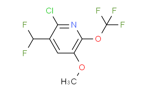 AM183894 | 1806114-76-0 | 2-Chloro-3-(difluoromethyl)-5-methoxy-6-(trifluoromethoxy)pyridine