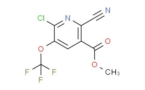 AM183907 | 1804781-39-2 | Methyl 2-chloro-6-cyano-3-(trifluoromethoxy)pyridine-5-carboxylate