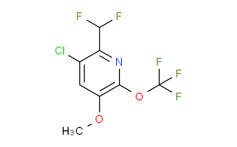 AM183908 | 1804551-42-5 | 3-Chloro-2-(difluoromethyl)-5-methoxy-6-(trifluoromethoxy)pyridine