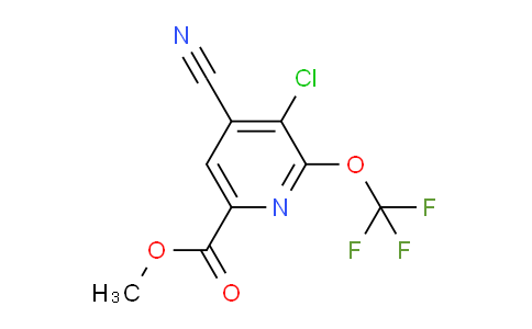 AM183913 | 1806111-98-7 | Methyl 3-chloro-4-cyano-2-(trifluoromethoxy)pyridine-6-carboxylate