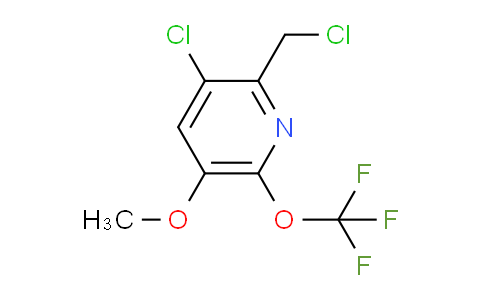 AM183925 | 1803918-51-5 | 3-Chloro-2-(chloromethyl)-5-methoxy-6-(trifluoromethoxy)pyridine
