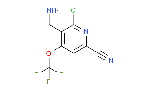 AM183926 | 1806240-81-2 | 3-(Aminomethyl)-2-chloro-6-cyano-4-(trifluoromethoxy)pyridine