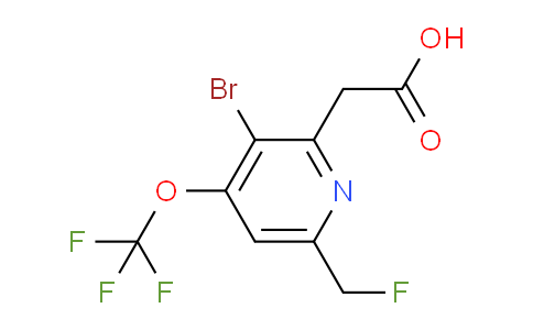 AM183997 | 1803930-12-2 | 3-Bromo-6-(fluoromethyl)-4-(trifluoromethoxy)pyridine-2-acetic acid