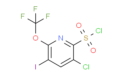 AM184011 | 1804678-82-7 | 3-Chloro-5-iodo-6-(trifluoromethoxy)pyridine-2-sulfonyl chloride