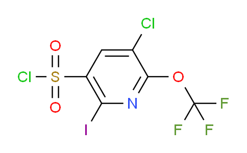AM184019 | 1804800-46-1 | 3-Chloro-6-iodo-2-(trifluoromethoxy)pyridine-5-sulfonyl chloride