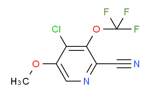 AM184024 | 1804365-22-7 | 4-Chloro-2-cyano-5-methoxy-3-(trifluoromethoxy)pyridine
