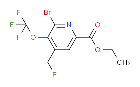 AM184028 | 1806219-43-1 | Ethyl 2-bromo-4-(fluoromethyl)-3-(trifluoromethoxy)pyridine-6-carboxylate