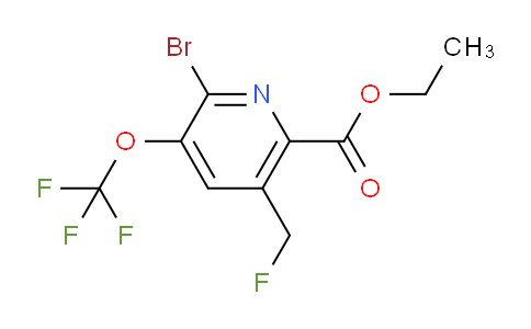 AM184037 | 1806208-18-3 | Ethyl 2-bromo-5-(fluoromethyl)-3-(trifluoromethoxy)pyridine-6-carboxylate