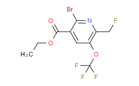 AM184041 | 1804574-29-5 | Ethyl 2-bromo-6-(fluoromethyl)-5-(trifluoromethoxy)pyridine-3-carboxylate