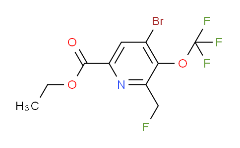 AM184057 | 1804637-85-1 | Ethyl 4-bromo-2-(fluoromethyl)-3-(trifluoromethoxy)pyridine-6-carboxylate