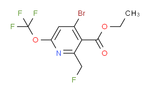 AM184060 | 1803929-66-9 | Ethyl 4-bromo-2-(fluoromethyl)-6-(trifluoromethoxy)pyridine-3-carboxylate