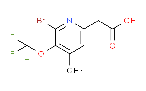 AM184061 | 1806146-22-4 | 2-Bromo-4-methyl-3-(trifluoromethoxy)pyridine-6-acetic acid
