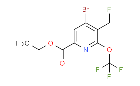 AM184070 | 1803528-94-0 | Ethyl 4-bromo-3-(fluoromethyl)-2-(trifluoromethoxy)pyridine-6-carboxylate