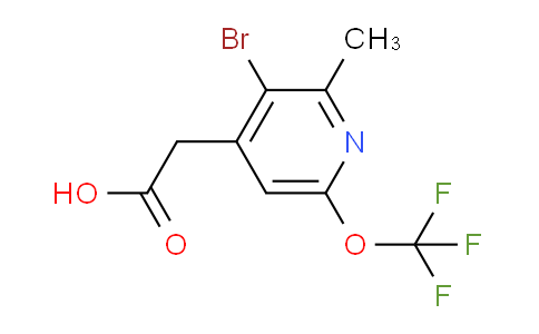 AM184071 | 1806212-52-1 | 3-Bromo-2-methyl-6-(trifluoromethoxy)pyridine-4-acetic acid