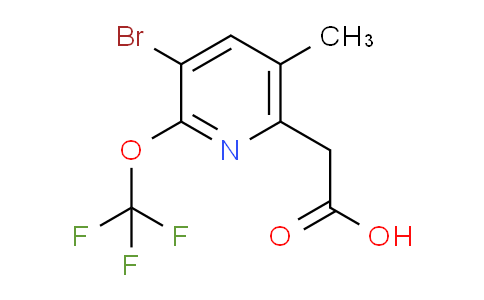 AM184078 | 1804651-16-8 | 3-Bromo-5-methyl-2-(trifluoromethoxy)pyridine-6-acetic acid