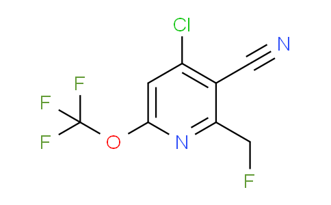 AM184080 | 1803707-57-4 | 4-Chloro-3-cyano-2-(fluoromethyl)-6-(trifluoromethoxy)pyridine