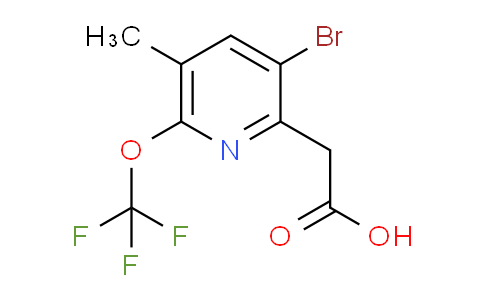 AM184081 | 1806088-60-7 | 3-Bromo-5-methyl-6-(trifluoromethoxy)pyridine-2-acetic acid