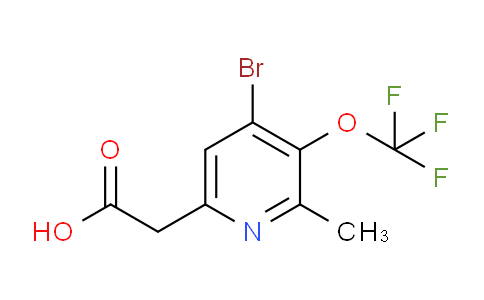 AM184084 | 1804651-26-0 | 4-Bromo-2-methyl-3-(trifluoromethoxy)pyridine-6-acetic acid