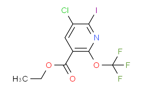 AM184085 | 1804733-53-6 | Ethyl 3-chloro-2-iodo-6-(trifluoromethoxy)pyridine-5-carboxylate