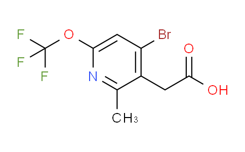 AM184086 | 1806146-86-0 | 4-Bromo-2-methyl-6-(trifluoromethoxy)pyridine-3-acetic acid