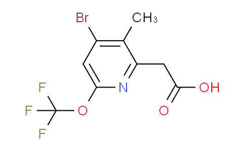 AM184090 | 1806146-95-1 | 4-Bromo-3-methyl-6-(trifluoromethoxy)pyridine-2-acetic acid
