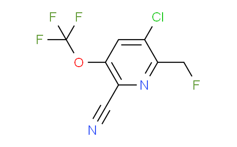 AM184094 | 1804632-33-4 | 3-Chloro-6-cyano-2-(fluoromethyl)-5-(trifluoromethoxy)pyridine