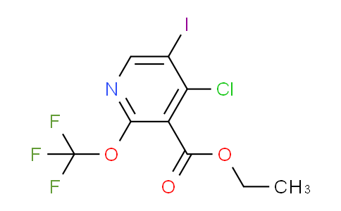 Ethyl 4-chloro-5-iodo-2-(trifluoromethoxy)pyridine-3-carboxylate