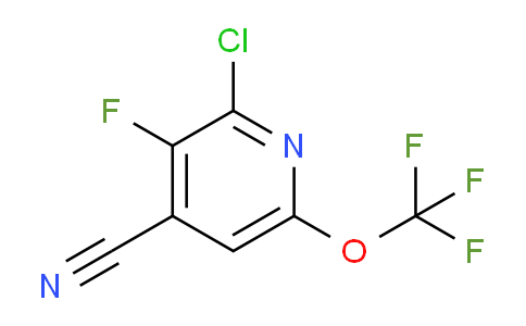 2-Chloro-4-cyano-3-fluoro-6-(trifluoromethoxy)pyridine