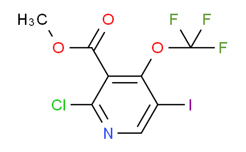 Methyl 2-chloro-5-iodo-4-(trifluoromethoxy)pyridine-3-carboxylate