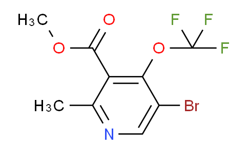 AM184118 | 1804582-92-0 | Methyl 5-bromo-2-methyl-4-(trifluoromethoxy)pyridine-3-carboxylate