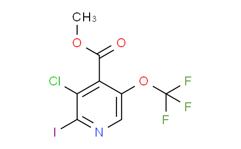 AM184120 | 1804805-58-0 | Methyl 3-chloro-2-iodo-5-(trifluoromethoxy)pyridine-4-carboxylate
