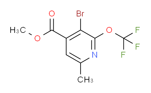 AM184121 | 1803575-09-8 | Methyl 3-bromo-6-methyl-2-(trifluoromethoxy)pyridine-4-carboxylate