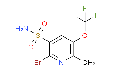 AM184131 | 1806198-93-5 | 2-Bromo-6-methyl-5-(trifluoromethoxy)pyridine-3-sulfonamide