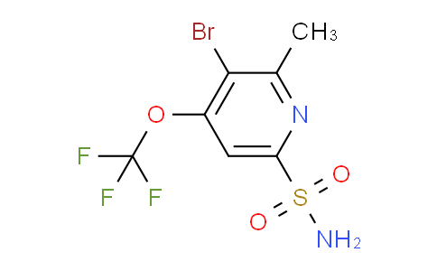 AM184133 | 1806221-39-5 | 3-Bromo-2-methyl-4-(trifluoromethoxy)pyridine-6-sulfonamide