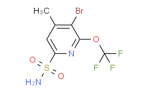 AM184137 | 1806089-27-9 | 3-Bromo-4-methyl-2-(trifluoromethoxy)pyridine-6-sulfonamide