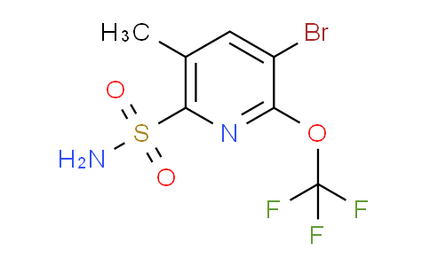 AM184140 | 1804580-25-3 | 3-Bromo-5-methyl-2-(trifluoromethoxy)pyridine-6-sulfonamide