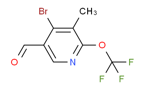 AM184144 | 1806223-30-2 | 4-Bromo-3-methyl-2-(trifluoromethoxy)pyridine-5-carboxaldehyde