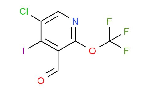 5-Chloro-4-iodo-2-(trifluoromethoxy)pyridine-3-carboxaldehyde