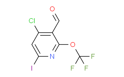 4-Chloro-6-iodo-2-(trifluoromethoxy)pyridine-3-carboxaldehyde