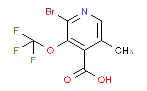 AM184162 | 1803633-79-5 | 2-Bromo-5-methyl-3-(trifluoromethoxy)pyridine-4-carboxylic acid