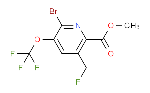 AM184189 | 1803929-13-6 | Methyl 2-bromo-5-(fluoromethyl)-3-(trifluoromethoxy)pyridine-6-carboxylate