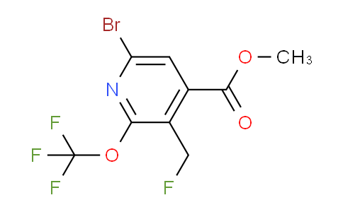 AM184192 | 1804573-74-7 | Methyl 6-bromo-3-(fluoromethyl)-2-(trifluoromethoxy)pyridine-4-carboxylate