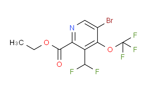 AM184194 | 1804549-15-2 | Ethyl 5-bromo-3-(difluoromethyl)-4-(trifluoromethoxy)pyridine-2-carboxylate