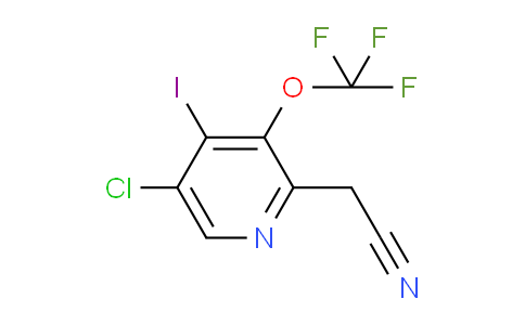 AM184201 | 1803616-19-4 | 5-Chloro-4-iodo-3-(trifluoromethoxy)pyridine-2-acetonitrile